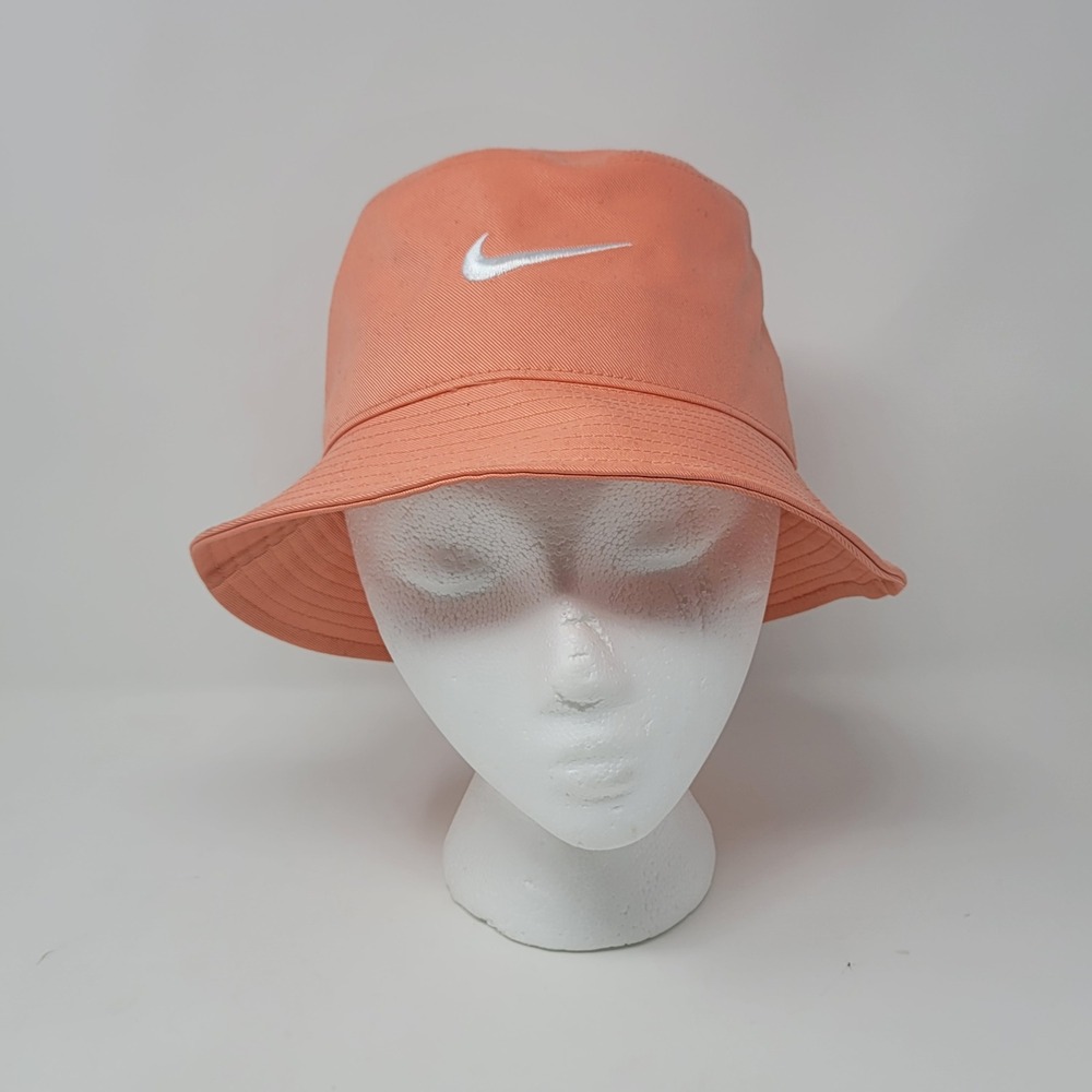 Nike Apex Bucket Hat Adult Unisex Size S Coral Orange FB5382-844 Swoosh